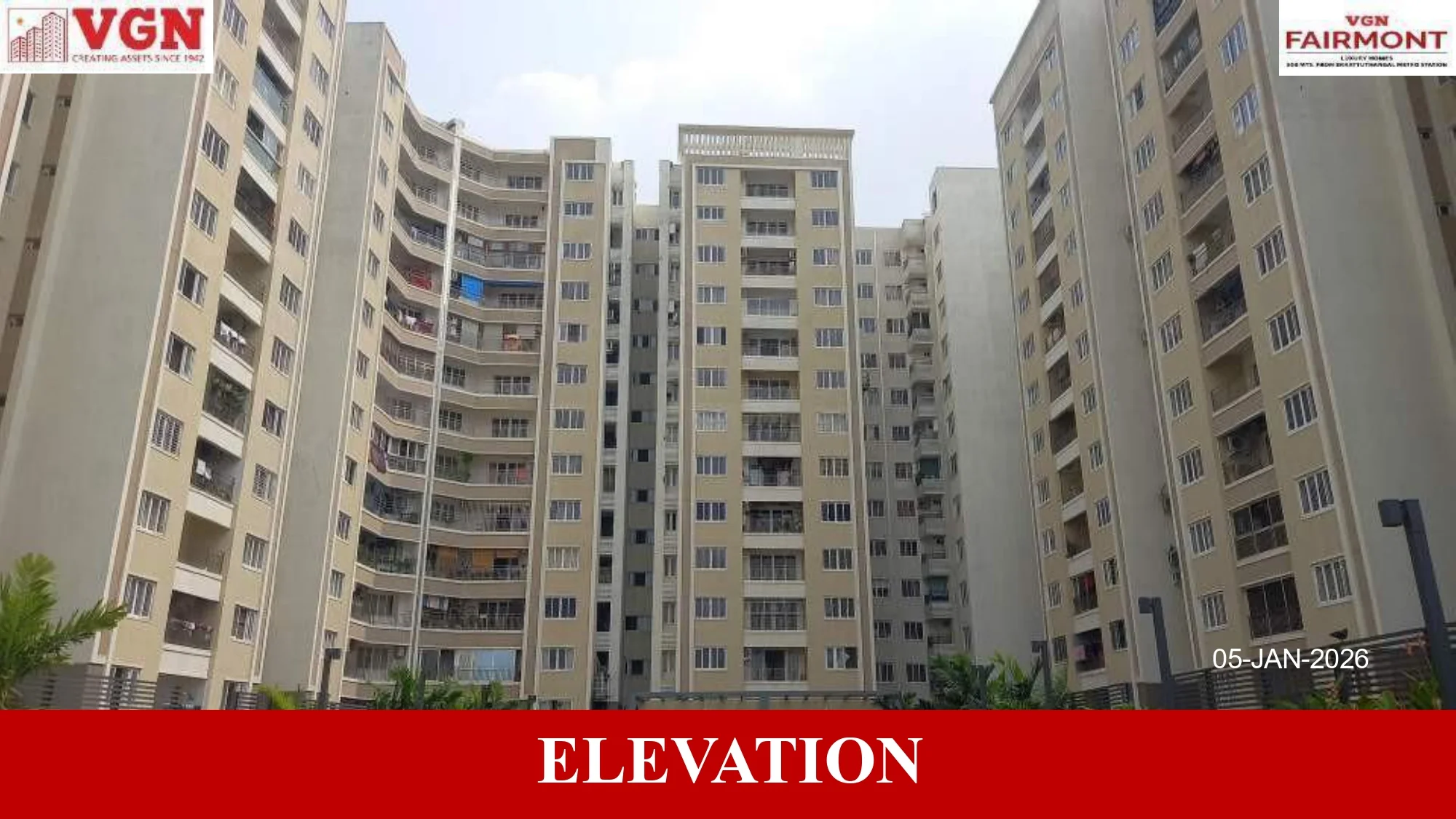 vgn fairmont elevation - flats in guindy